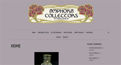 Desktop Screenshot of amphoracollectors.org